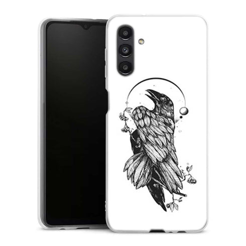 Coque Samsung A04S Raven crow tattoo